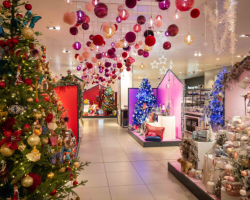John Lewis unveils new Christmas shops across stores nationwide
