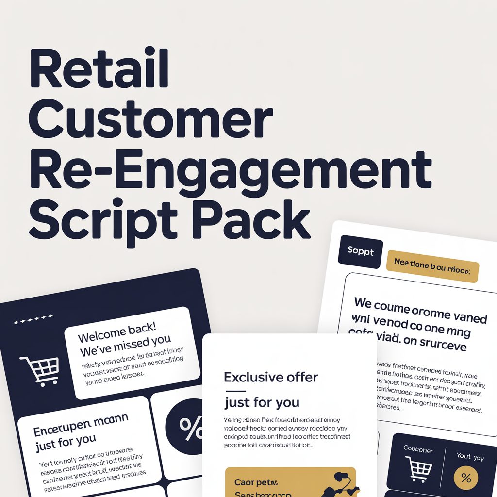 Retail Customer Re-Engagement Script Pack